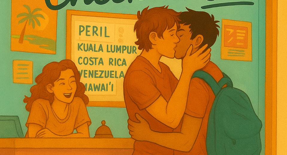 CHECKED IN, CHECKED OUT — Free Gay Travel Novel, No Passport Required